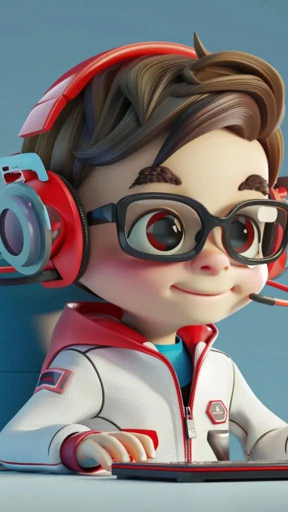 Enfatns devant un cours d'informatique pour enfants