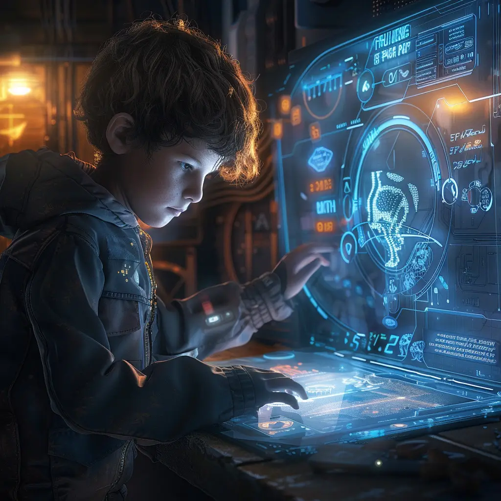 enfant création jeu video